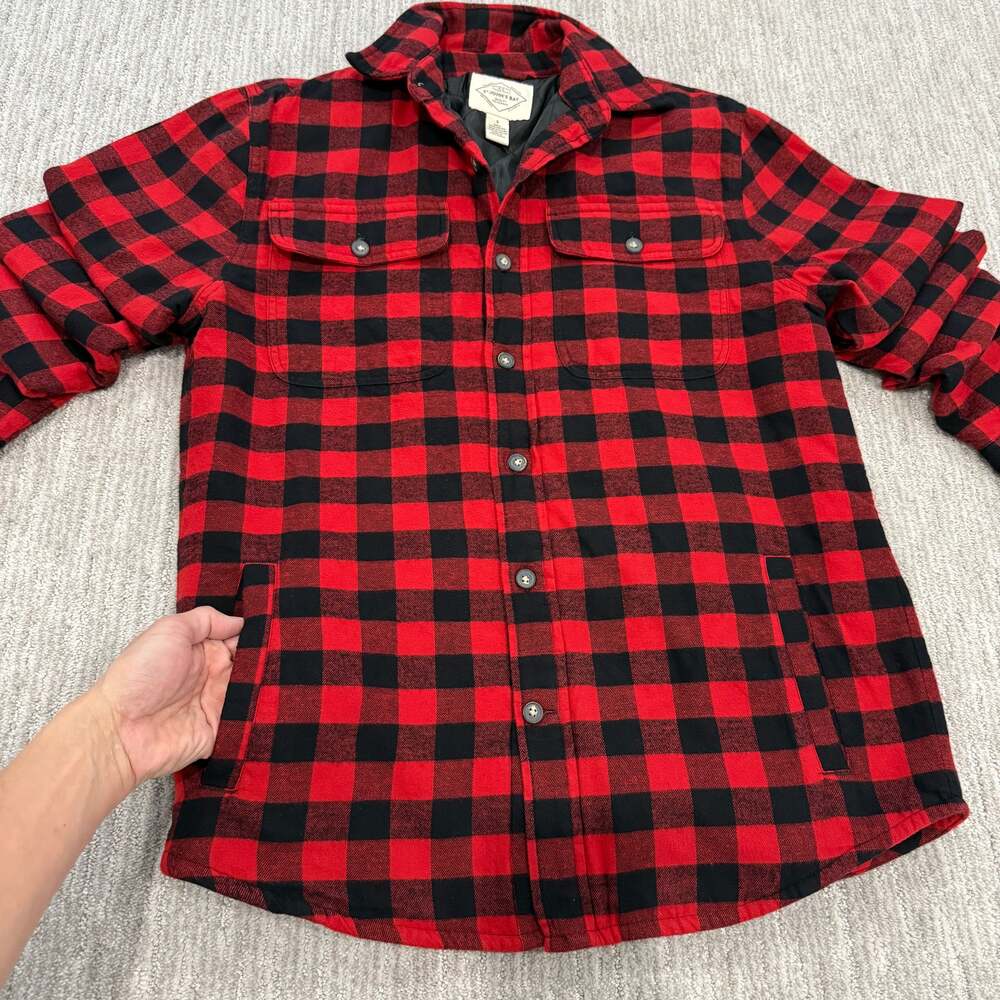 St. John’s Bay Quilted Flannel Shirt Jacket